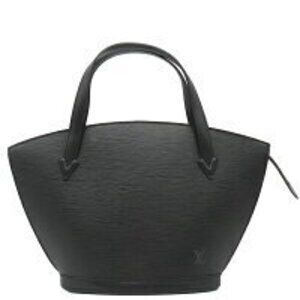 Louis Vuitton Saint Jacques Epi Leather Handbag Black